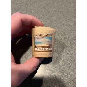 Yankee Candle Sun & Sand Votive Sampler Candle Beach Scent New 1.75oz